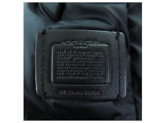 COACH Down Polyester Coat Black - view 6