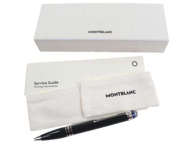 Penna a sfera MONTBLANC Starwalker Nero Argento - vista 2