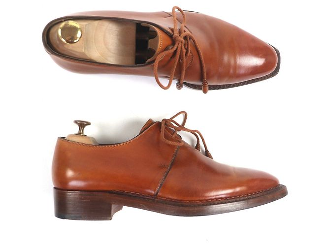 Autre Marque Santoni Limited Edition Lederschuhe Braun - Ansicht 5