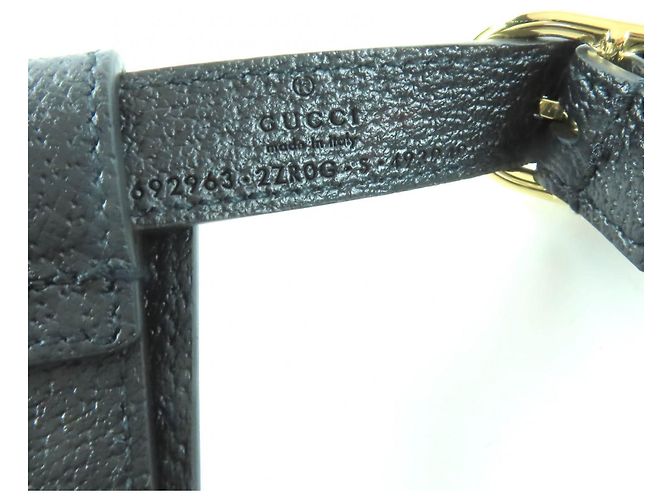 Gucci Leather Dog Harness Black - view 7