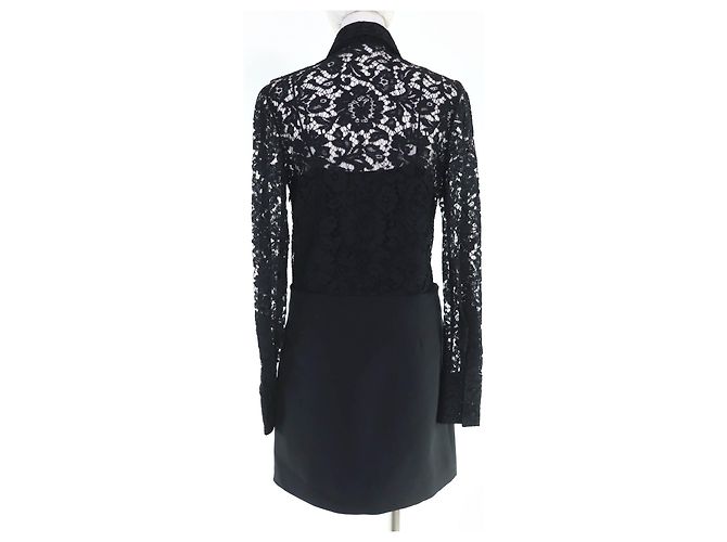 Valentino Spitzenkleid Schwarz - Ansicht 3