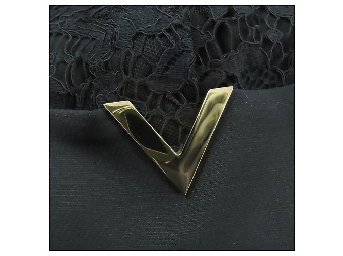 Valentino Spitzenkleid Schwarz - Ansicht 5