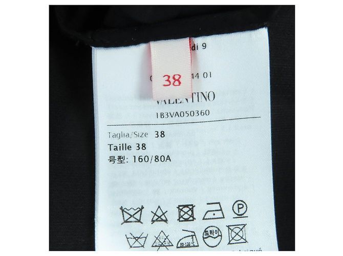 Valentino Spitzenkleid Schwarz - Ansicht 7