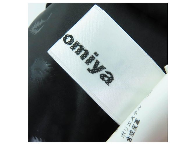 Autre Marque Falda con cintas y estampado de plumas noir kei ninomiya COMME des GARCONS Negro - vista 9