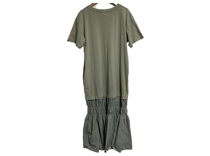 Autre Marque emmi T-Shirt-Kleid langes Kleid Grün - Ansicht 2