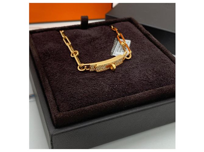 Kelly Hermès Halskette Golden - Ansicht 3