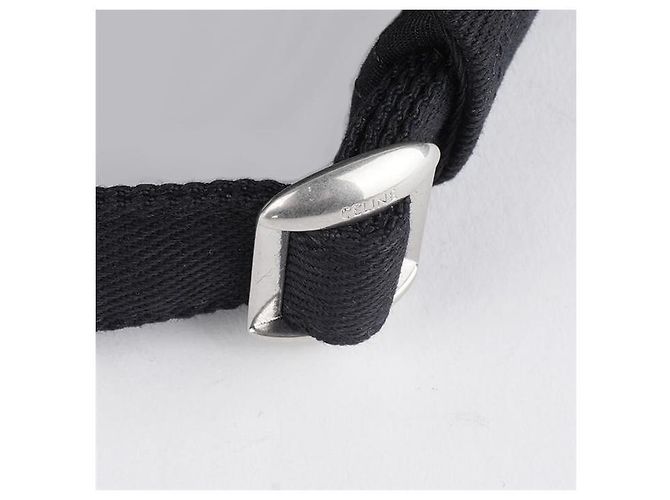 Céline Cappellino da baseball in cotone Triope Nero - vista 14