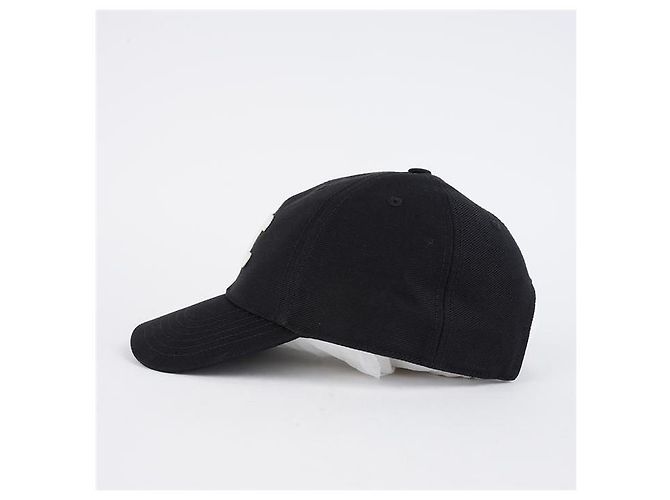 Céline Cappellino da baseball in cotone Triope Nero - vista 3