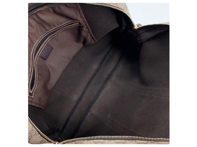 Gucci Borsa Tote porta documenti in PVC Marrone - vista 6