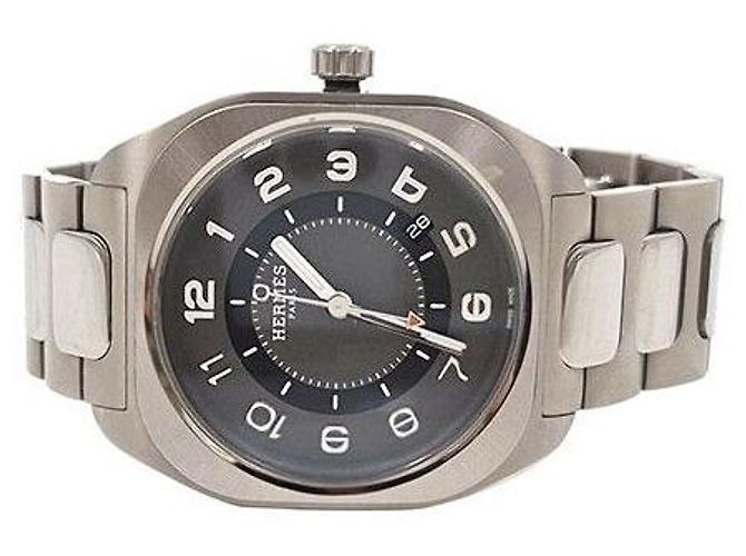 Hermès Titanuhr Braun - Ansicht 2