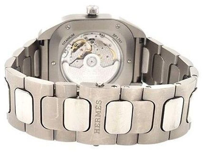 Hermès Titanuhr Braun - Ansicht 5