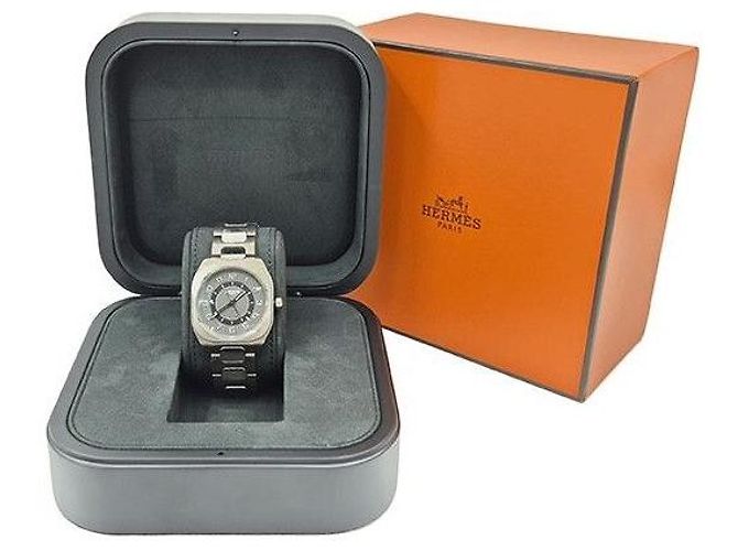 Hermès Titanuhr Braun - Ansicht 7