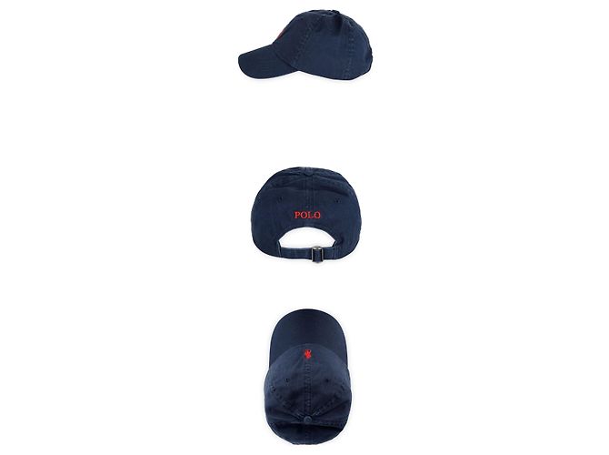 Ralph Lauren Unisex Baseball-Cap mit besticktem Pony-Logo Blau - Ansicht 4