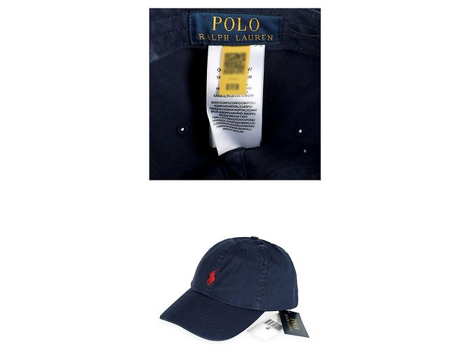 Ralph Lauren Unisex Baseball-Cap mit besticktem Pony-Logo Blau - Ansicht 6