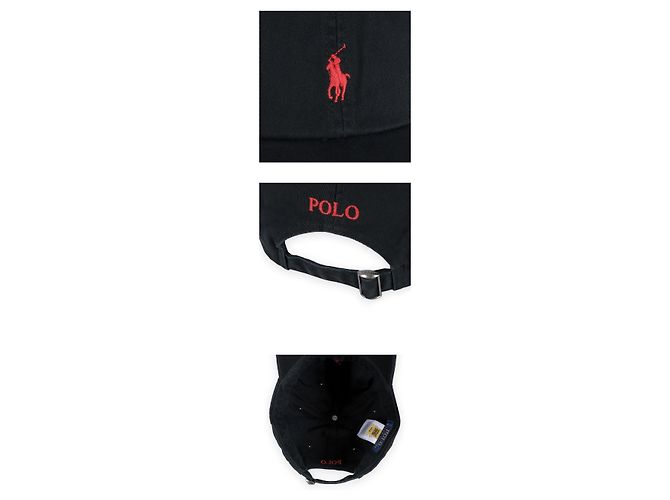 Ralph Lauren Baseball-Kappe mit besticktem Pony-Logo Rot - Ansicht 5