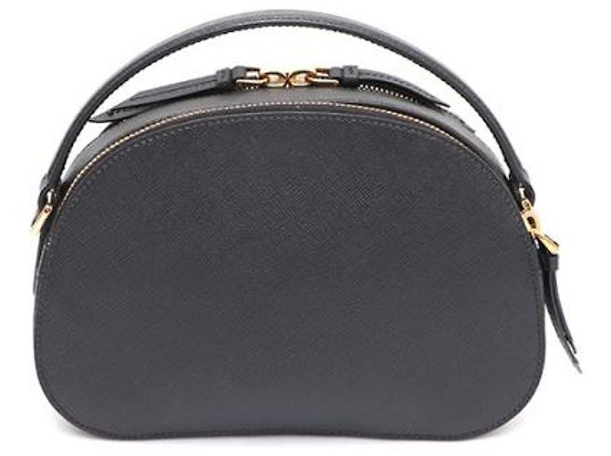 Prada Borsa a mano e a tracolla Saffiano Odette Top Handle Nero - vista 11