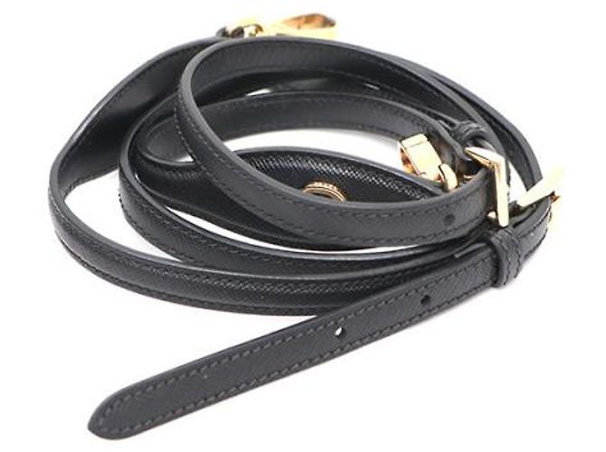 Prada Borsa a mano e a tracolla Saffiano Odette Top Handle Nero - vista 16