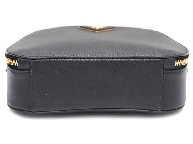 Prada Borsa a mano e a tracolla Saffiano Odette Top Handle Nero - vista 6