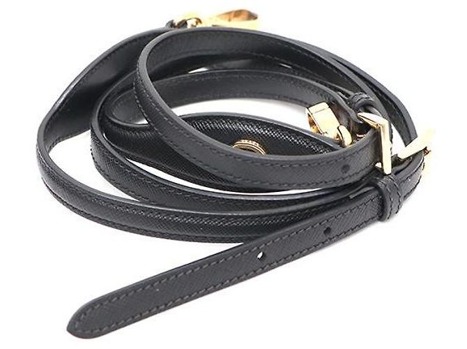 Prada Borsa a mano e a tracolla Saffiano Odette Top Handle Nero - vista 8