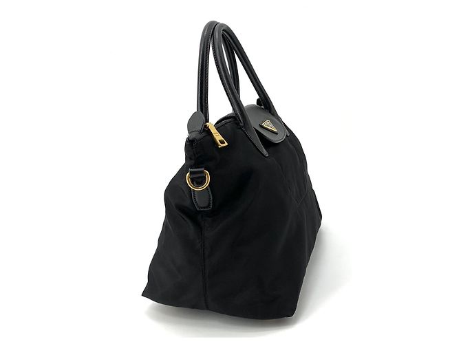 Prada Pocono Tote- und Schultertasche in Schwarz - Ansicht 6