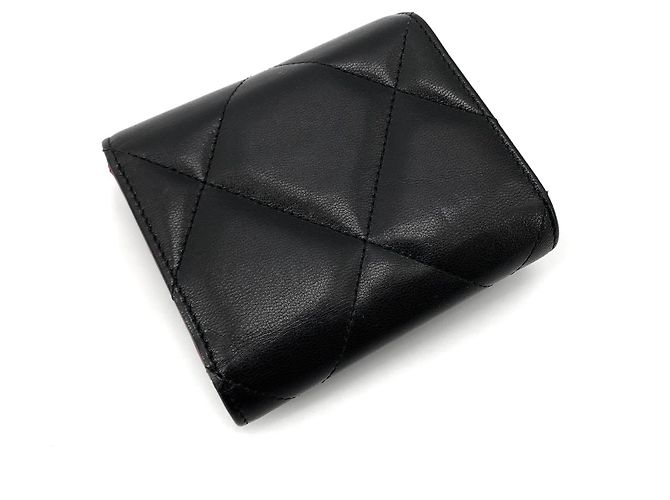 Chanel 19 Chanel Cartera tri-fold Negro - vista 3