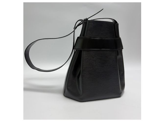 Louis Vuitton Borsa a tracolla Saddle Bucket PM (Alta Qualità, Black) Nero - vista 11