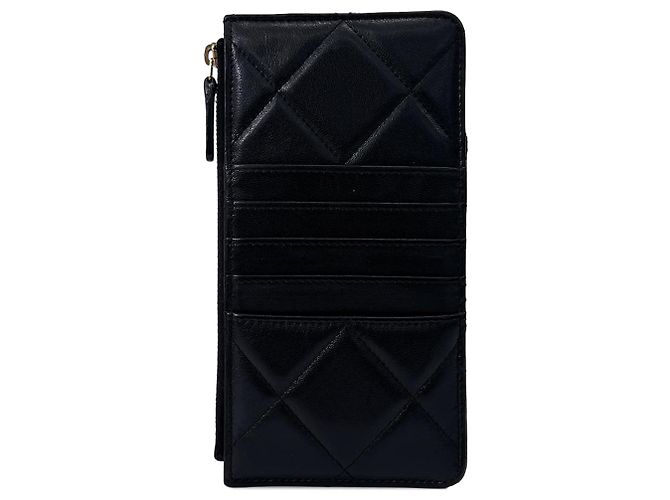 Chanel Custodia portafoglio classica per telefono Nero Oro - vista 4