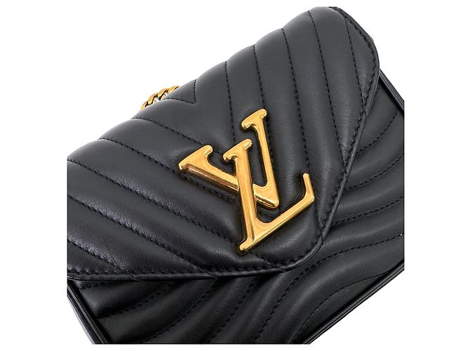 Louis Vuitton Borsa a tracolla New Wave Multi Pochette Crossbody Black Nero - vista 10