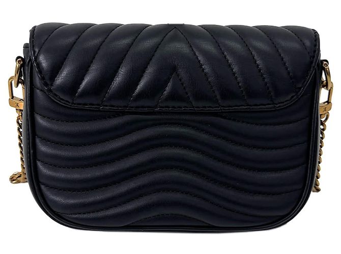 Louis Vuitton Borsa a tracolla New Wave Multi Pochette Crossbody Black Nero - vista 4