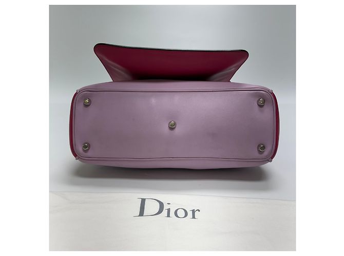 Diorissimo Leder Medium Tote Bag und Pouch Set Pink - Ansicht 16