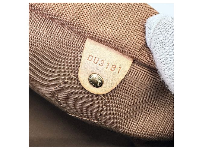 Louis Vuitton Speedy Tote Bag aus Monogram Canvas Braun - Ansicht 11
