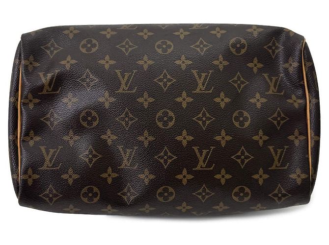 Louis Vuitton Speedy Tote Bag aus Monogram Canvas Braun - Ansicht 8