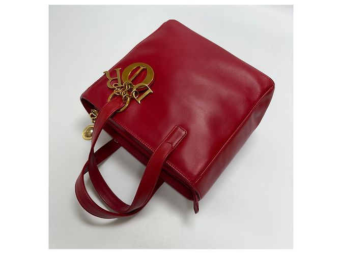 Dior Tote Bag Rot Stoff - Ansicht 11