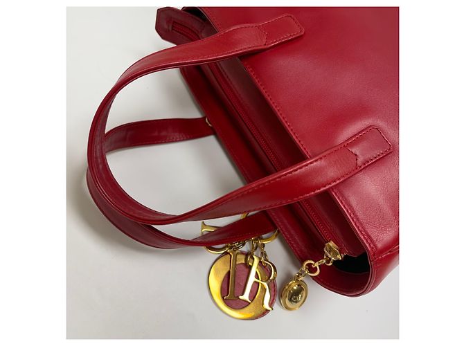 Dior Tote Bag Rot Stoff - Ansicht 14