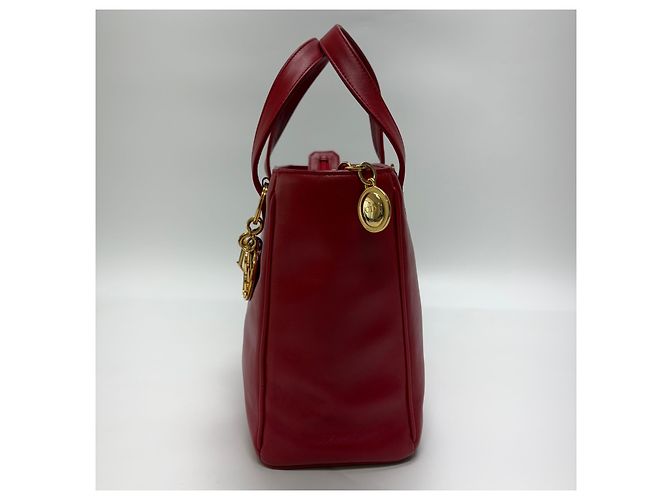 Dior Tote Bag Rot Stoff - Ansicht 7