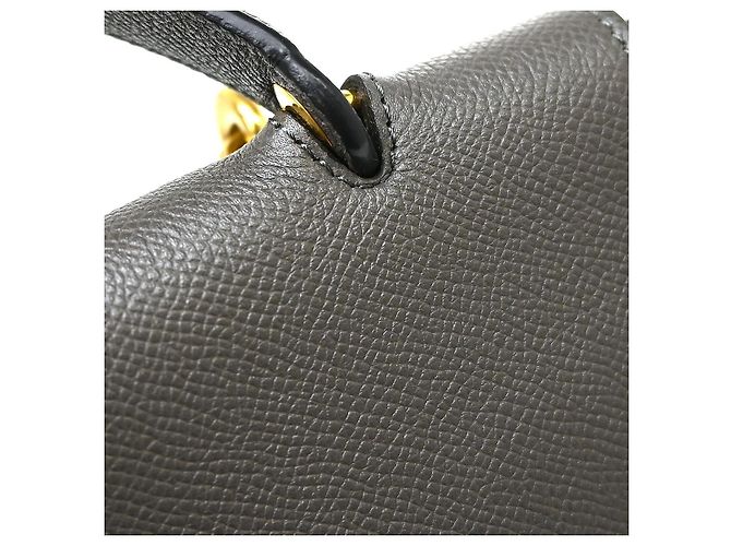 Céline Cintura Celine Belt Leather Mini Marrone - vista 7