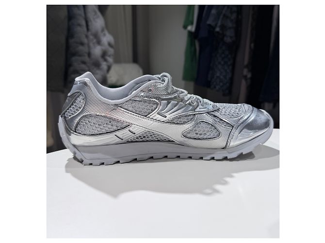 Bottega Veneta Sneakers Orbit Silver Argento - vista 5
