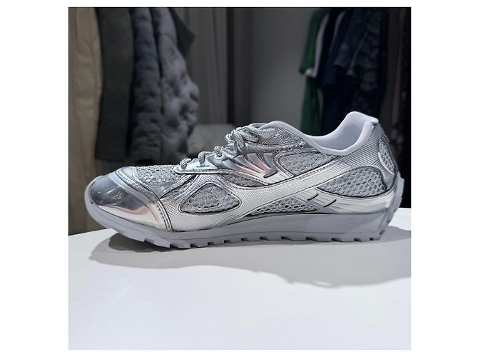 Bottega Veneta Sneakers Orbit Silver Argento - vista 6