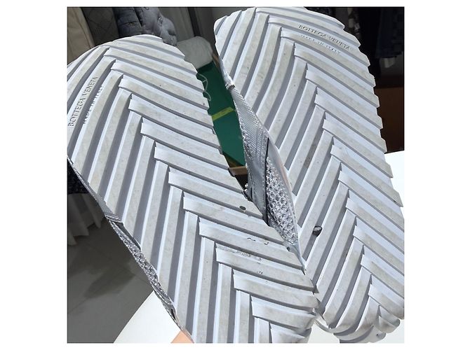 Bottega Veneta Sneakers Orbit Silver Argento - vista 7