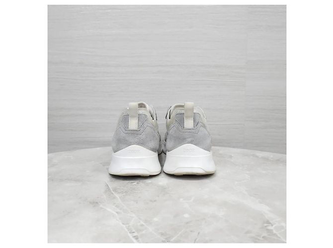 Dior Baskets techniques Runner en daim gris Marron - vue 3