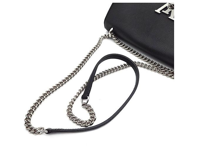 Louis Vuitton My Lockme BB Borsa in pelle nera Nero - vista 5