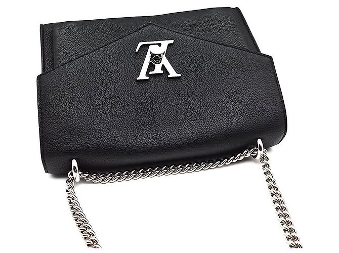 Louis Vuitton My Lockme BB Borsa in pelle nera Nero - vista 6
