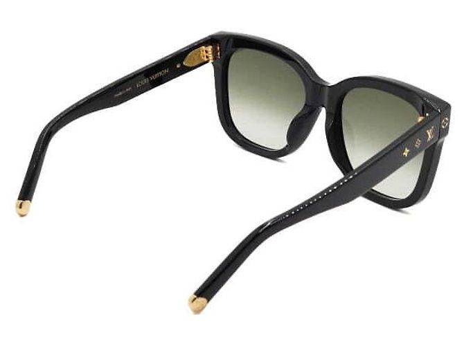 Louis Vuitton Occhiali da sole da donna Cat Eye My Monogram Nero - vista 3