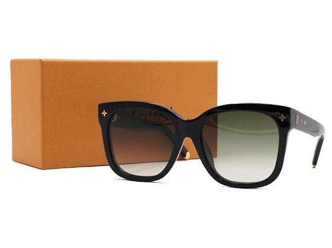 Louis Vuitton Occhiali da sole da donna Cat Eye My Monogram Nero - vista 7