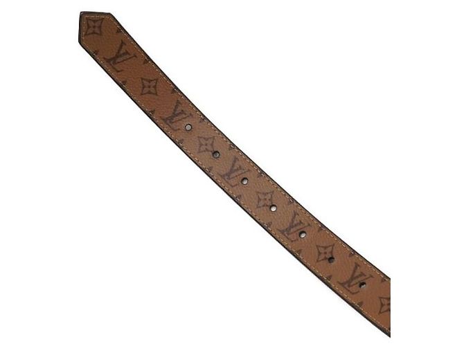 Louis Vuitton Cinturón reversible para mujer Monogram Dauphine Negro - vista 8