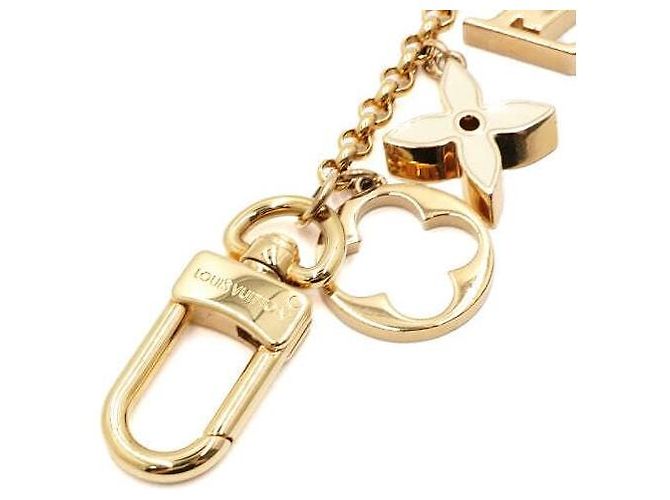 Louis Vuitton Portachiavi e charm per borsa Fleur de Monogram Chain D'oro - vista 2