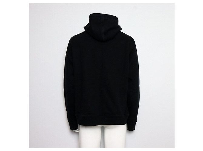 Dior Shock The World Oversized Hoodie für Herren Schwarz - Ansicht 4