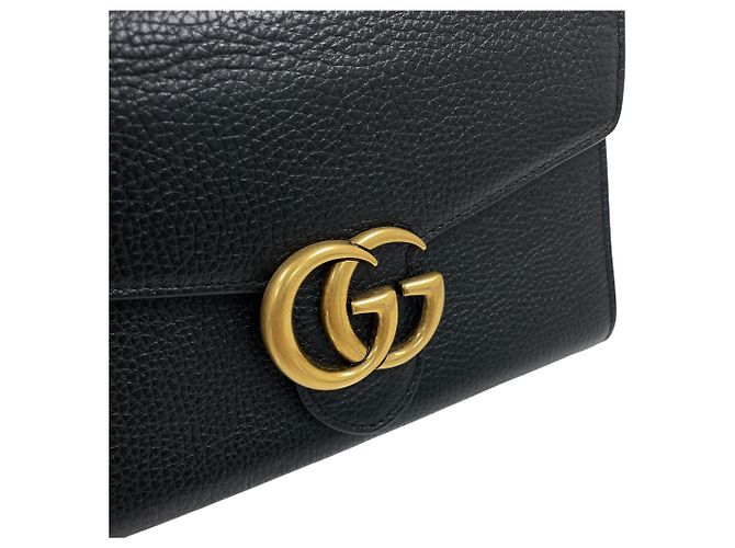 Gucci GG Marmont Umhängetasche mit Kette - Ansicht 4