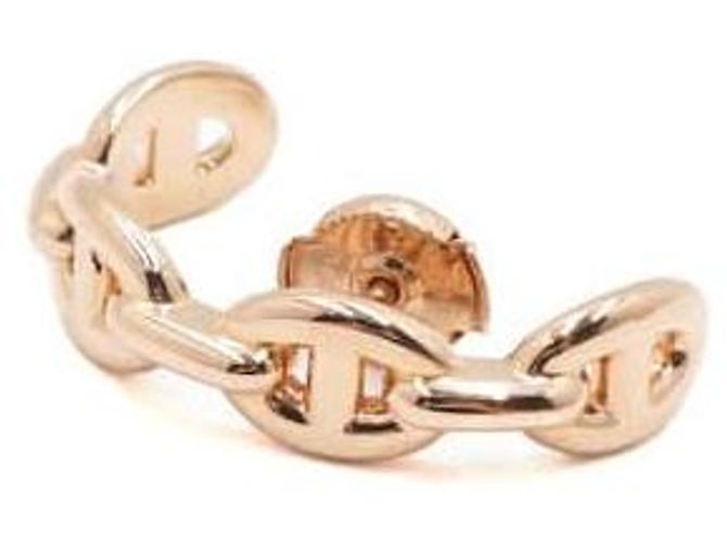 Hermès Pendiente único con cierre Guardian en oro rosa - vista 2