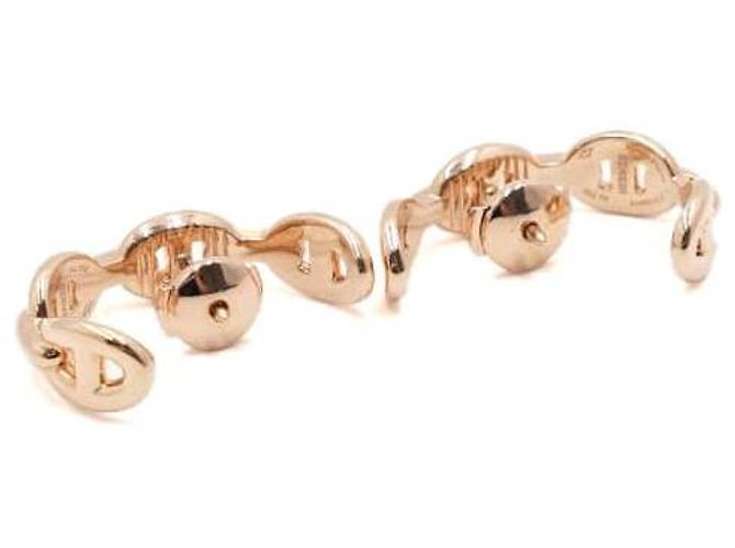 Hermès Pendiente único con cierre Guardian en oro rosa - vista 4
